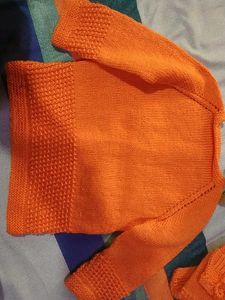 🧡✨Handmade Knitted Baby Set