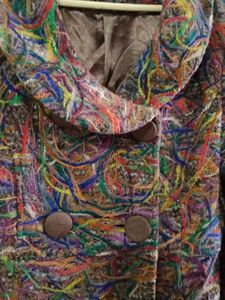 Colorful Patterned Coat