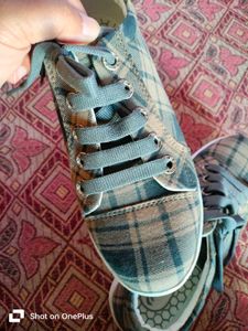 Plaid Casual Sneakers