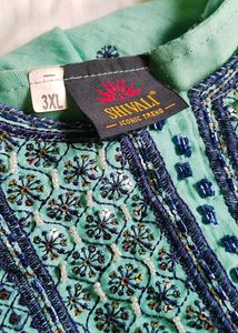 Sea green Anarkali🫧🎉
