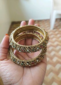 Diamond Studded Kada (Bangles)