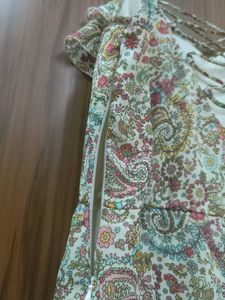 Paisley Print Maxi Dress