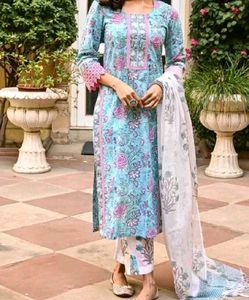 Floral Print Kurta Set