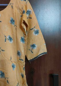 Floral Print Kurti Dress