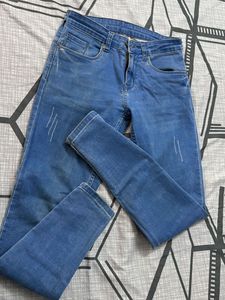 Blue Slim Fit Denim