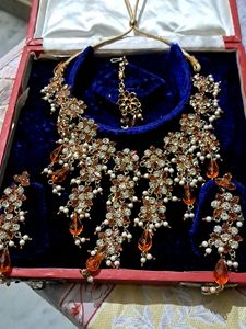 Orange Jewelry Set