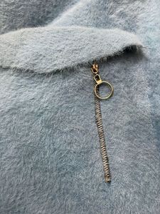 Pintresty imported Blue Fuzzy Jacket