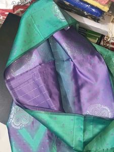 Elegant Blue Silk Saree