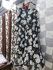 Here And Now Floral Dress.