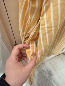 Plus size Striped Shirt Dress