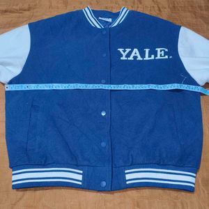 YALE University Quilted Varsity (Oversized Fit)