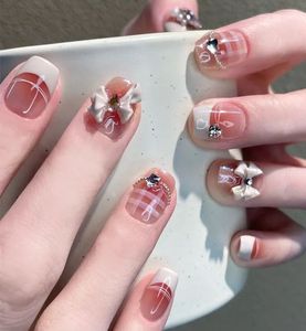Coquette Blush Press On Nails