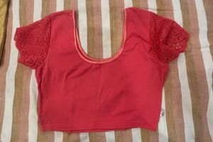 Rose Slip On Blouse