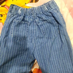 Striped Jeans