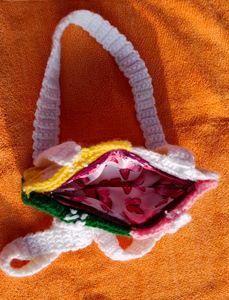 Crochet Shoulder Bag 💙👜