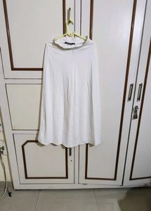 White Flared Trousers Annabelle By Pantaloons