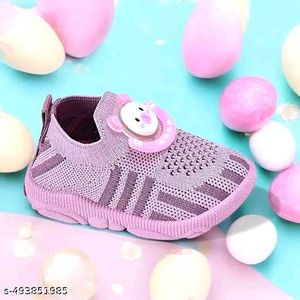 Attractive Colour Kids Knitted Slip-on Music Shoes