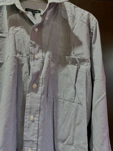 Patterned Button-Down Shirt