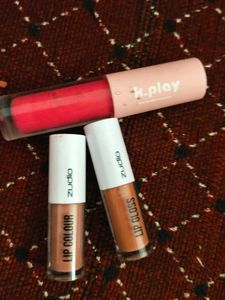 My Glamm K.play And Zudio Gloss  Lipstick