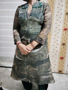 Up Down Kurta Georgette