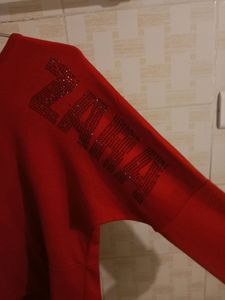 Zara Red Top
