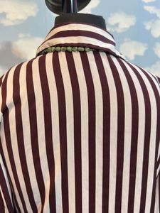 Striped Button-Up Shirt