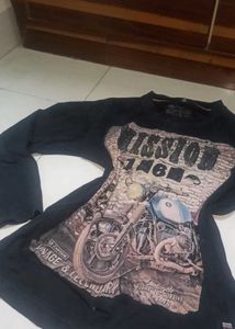 Boy&#39;s Graphic Print Long Sleeve Tee