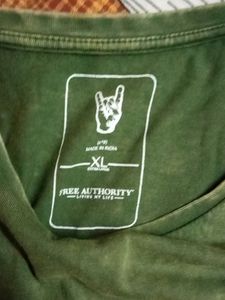 Green T Shirt XL Size