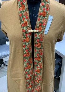 Elegant Embroidered Accent Shrugs