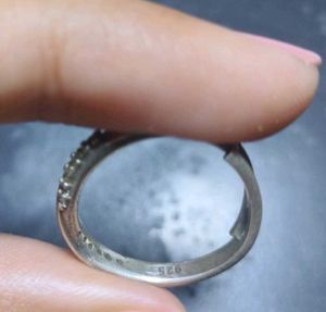 Elegant Pure Silver Ring