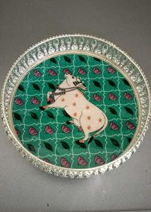 Cow Design Decorative Tray