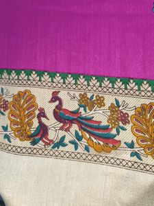 Peacock Design Saree