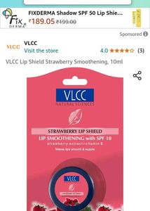 Vlcc Lip Smoothening Balm With Spf