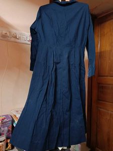 NAVY BLUE SHIRT DRESS