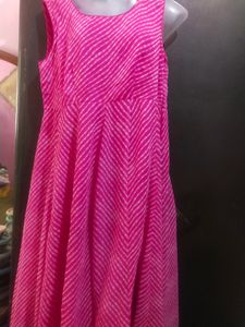 Biba Brand Long Kalidar Frock With Jacket
