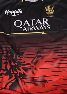 RCB IPL JERSEY (QATAR AIRWAYS)