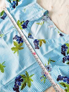 Blue &amp; White Stripes Top
