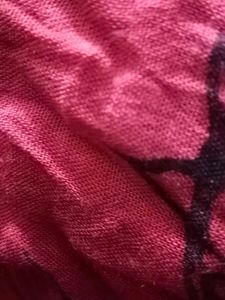 Red dupatta