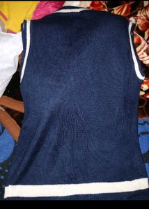 Vest Navy Blue Brand New/ Fit S,M Both, Never Used
