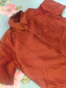 Men&#39;s. Festive Silk Shirt