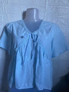 Chic Pink Floral Embroidered Lace Top