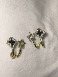 Clover &amp; Star Ear Cuffs