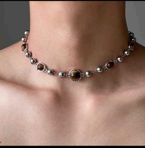 Beaded Statement Necklace