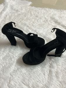 Black Long Heels