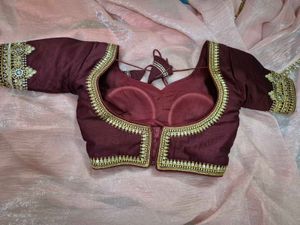 Elegant Maroon Blouse