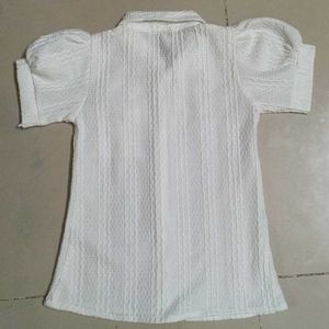 Cute White Flower Girl Dress