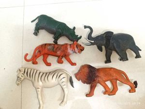 Animals( Set Of 5)/ Strong Quality