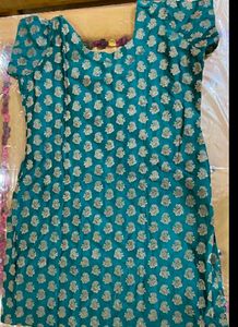 Beautiful Brocket Kurta With Salwar