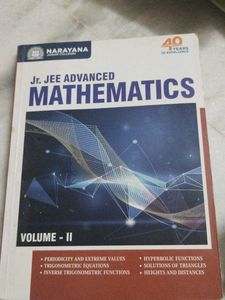 JEE Advanced Mathematics Vol. II
