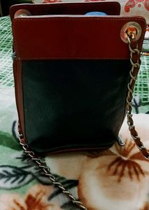 Leder Land Leather Crossbody Bag
